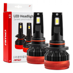 LED žárovky do hlavních světel X3 Series HB3 9005 AMiO, 2ks