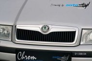 Lišta masky Škoda Octavia I - chrom