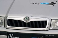 Lišta masky Škoda Octavia I Facelift - chrom