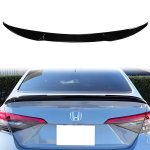 Spoiler, křídlo Honda Civic XI FE černý lesklý plast 