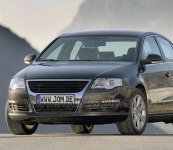 Maska bez znaku černá VW Passat 3C