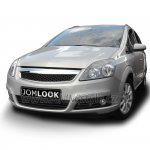 Maska bez znaku Opel Zafira B OPC look, chrom lišta