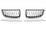 Maska - ledvinky BMW 3 E90/E91 05-08 chrom