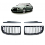 Maska - ledvinky BMW 3 E90 / E91 2005-2008 M style - černé lesklé