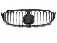 Maska Mercedes-Benz E W213 16-18 chrom černá GT-R look