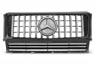 Maska Mercedes-Benz G W463 90-12 chrom/černá lesklá - W464 G63 look