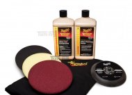 Meguiar's Mirror Glaze Soft Buff Kit 6" - kompletní 6palcová sada na profesionální reno...