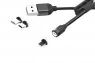 Multikabel USB Lightning/USB C/micro USB 100cm UC-08