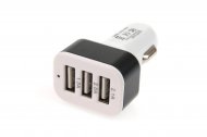 Nabíječka 3xUSB bílá PCH-03