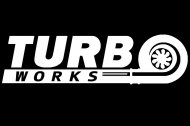 Nálepka TurboWorks Bílá