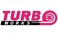 Nálepka TurboWorks Fialovo-černá