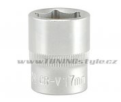 Nástavec 3/8" 17 mm šetihranný