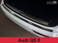Nerezová ochranná lišta zadního nárazníku Audi Q5 II grafitová 2016-