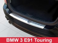 Nerezová ochranná lišta zadního nárazníku BMW 3/E91 TOURING 2008-2012