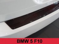 Nerezová ochranná lišta zadního nárazníku BMW 5/F11 TOURING 2010-