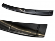 Nerezová ochranná lišta zadního nárazníku BMW X1 F48 M-paket 2015- černá