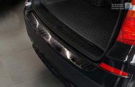 Nerezová ochranná lišta zadního nárazníku BMW X3/F25 grafitová 2010-2014