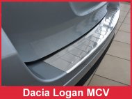 Nerezová ochranná lišta zadního nárazníku Dacia Logan MCV 13-16