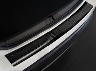 Nerezová ochranná lišta zadního nárazníku FIAT 500X 14-18 grafitová