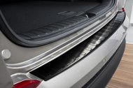 Nerezová ochranná lišta zadního nárazníku Hyundai Tucson III  15-18 grafitová