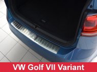 Nerezová ochranná lišta zadního nárazníku VW GOLF VII VARIANT 2013-2017