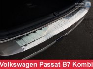 Nerezová ochranná lišta zadního nárazníku VW PASSAT B7 Variant 2010-2014