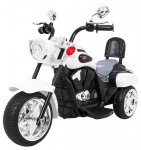 Elektrický chopper NightBike bílý