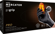 Nitrilové rukavice GoGrip černé vel. XL, 50 ks
