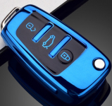 Obal na klíč Audi - modrý
