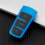 Obal na klíč VW Passat B6 - modrý