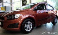 Ochranné lišty dveří - Chevrolet Aveo 11-