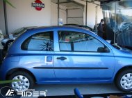 Ochranné lišty dveří - Nissan Micra 3dv. 03- htb