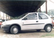 Ochranné lišty dveří - Opel Corsa B 3dv. 93- htb