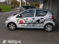 Ochranné lišty dveří - Toyota Aygo 5dv. 05-