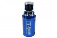 Oil catch tank D1Spec 15mm Blue + Filtr