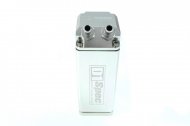 Oil catch tank D1Spec 15mm Silver Square