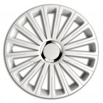 Ozdobné kryty kol, poklice 13" 4racing RADICAL PRO WHITE 4ks