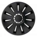 Ozdobné kryty kol, poklice 13" 4racing SILVERSTONE PRO BLACK 4ks