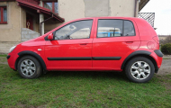 Plastové lemy blatníků Hyundai Getz 5dv. po FL(2005-2011) 4ks