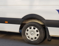 Plastové lemy blatníků pro MERCEDES Sprinter W906 2006-2013 s TÜV