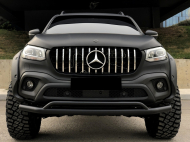 Plastové lemy blatníků pro MERCEDES X Class W470 2017+ s TÜV