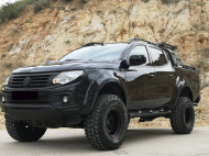Plastové lemy blatníků pro MITSUBISHI L200 Triton Series 5 2015-2018 s TÜV