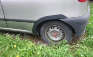 Plastové lemy blatníků zadní Fiat Punto I 3dv. (1993-1999) 2ks