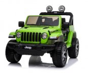 Elektrické autíčko Jeep Wrangler Rubicon zelené