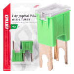 Pojistka JAPVAL PAL samec U 40A AMIO-03407
