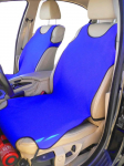 Potah sedadla / triko na přední sedadlo modré 2ks
