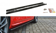 Prahové lišty Audi A4 B9 S-Line 2015- carbon look
