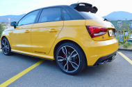 Prahové lišty Audi S1 8X carbon look