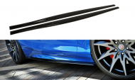 Prahové lišty BMW 1 F20 M-Power 2015- černý lesklý plast