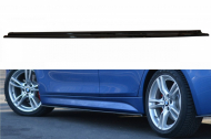 Prahové lišty BMW 3-SERIES F30 M-SPORT (2015-2018) černý lesklý plast